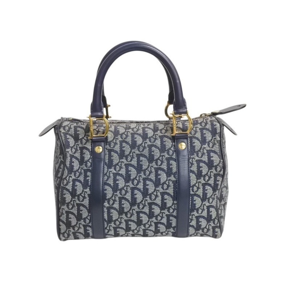 Christian Dior Speedy Trotter Handbag Navy Blue